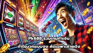 pk688 รวมเกมทำเงิน กำไรบวกแบบงง คัดเฉพาะค่ายดัง-3