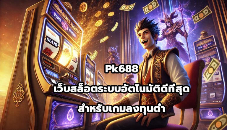 pk688 เว็บสล็อตระบบอัตโนมัติ ดีที่สุด สำหรับเกมลงทุนต่ำ-7